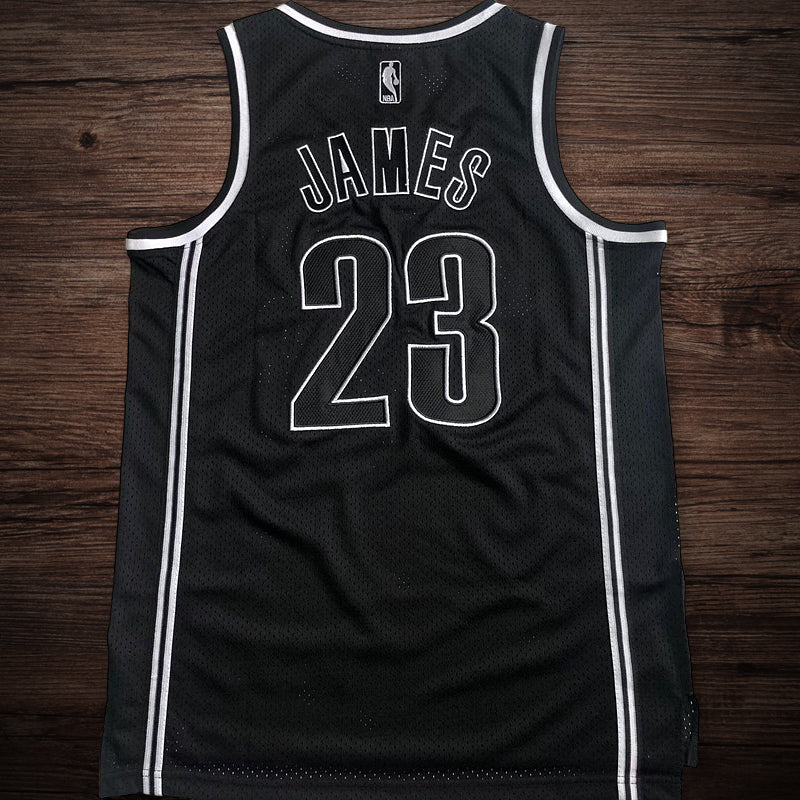Men’s Cavaliers #23 James Black Jersey