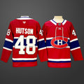 #48 Montreal Canadiens Lane Hutson Stitched Jersey