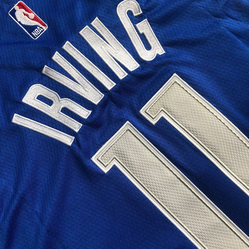 Men’s Dallas Mavericks #11 IRVING Blue Jersey