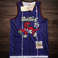 Men’s Toronto Raptors 1998-99 #15 Vince Carter Jersey Purple