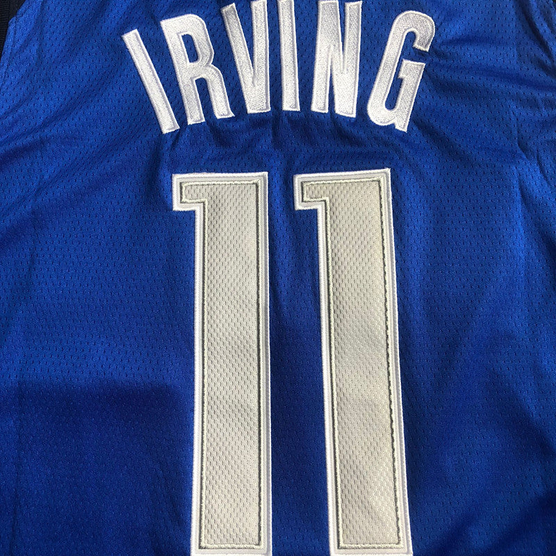 Men’s Dallas Mavericks #11 IRVING Blue Jersey