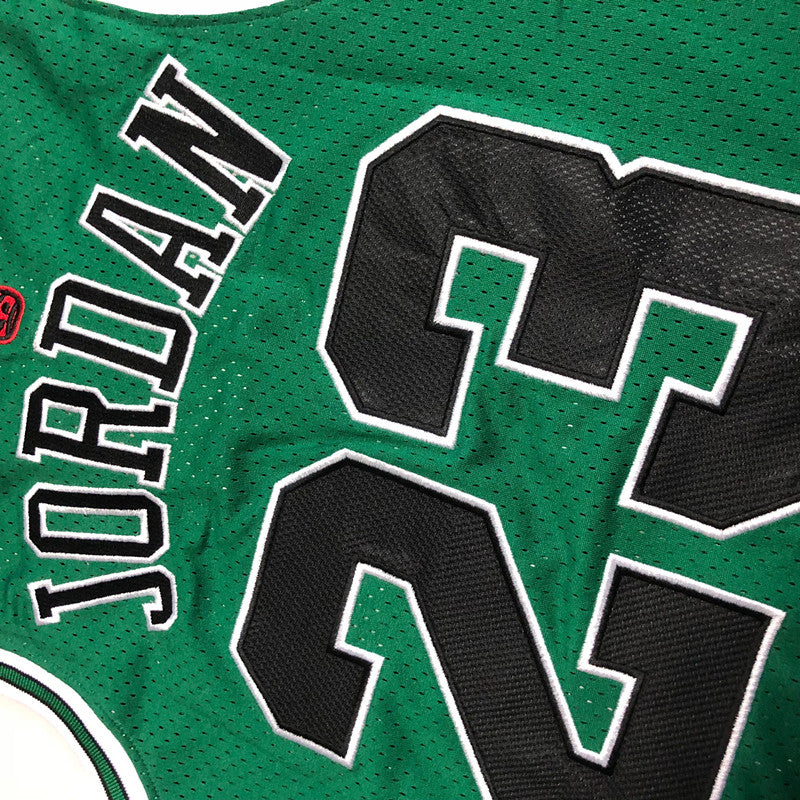 Men’s Chicago Bulls 1997-98 #23 Jordan Green Jersey