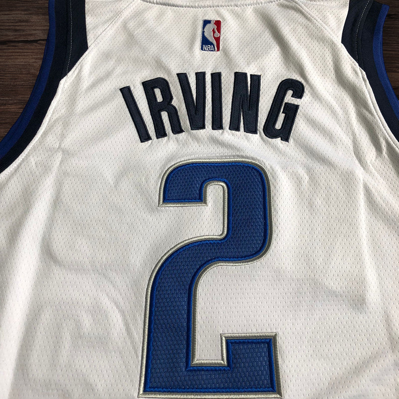Men’s Dallas Mavericks #2 IRVING Jersey in White