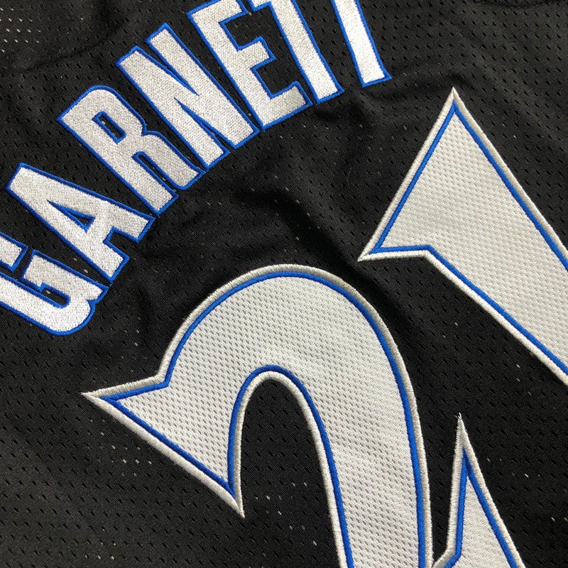 Men’s Timberwolves 1997-98 #21 Garnett Jersey