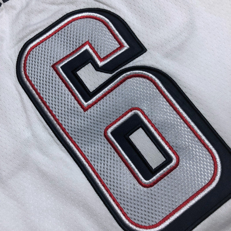 Men’s 2024 Olympics Team USA #6 James White Jersey