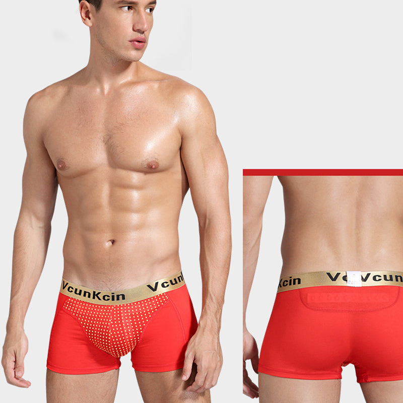 2Pcs Men's Functional Soft Modal Boxer Briefs