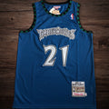 Men’s Timberwolves 2003-04 #21 Garnett Jersey
