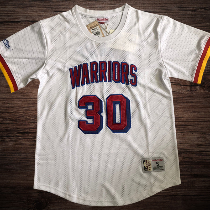 Men’s Golden State Warriors #30 Curry Short Sleeve Jersey