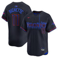 Men’s Toronto Blue Jays Bo Bichette #11 Black 2024 City Connect Limited Jersey