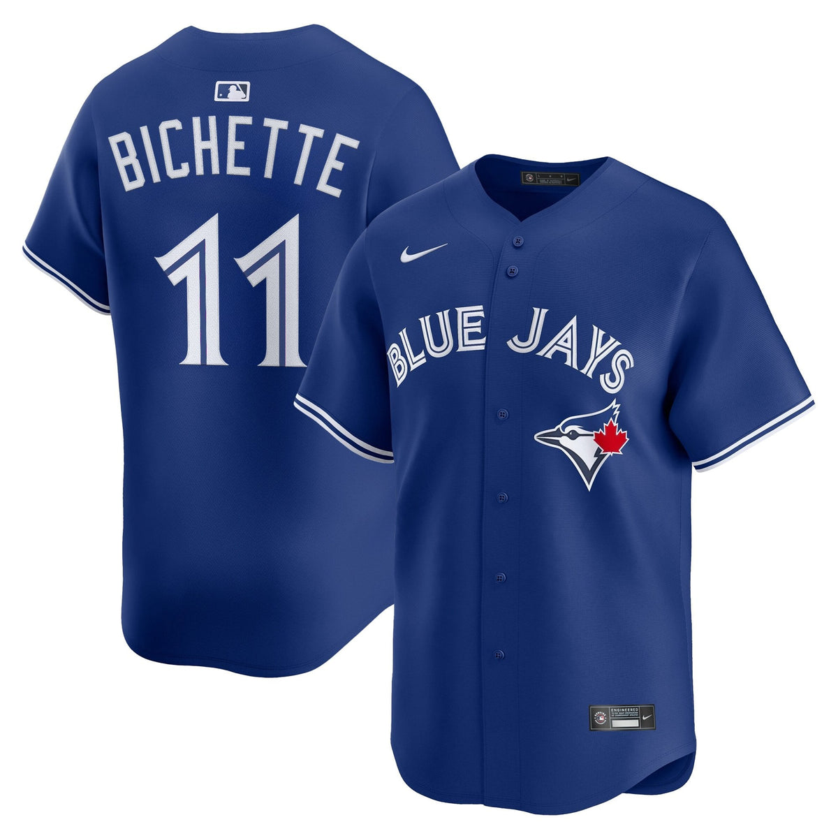 Men’s Toronto Blue Jays Bo Bichette #11 Blue Baseball Jersey