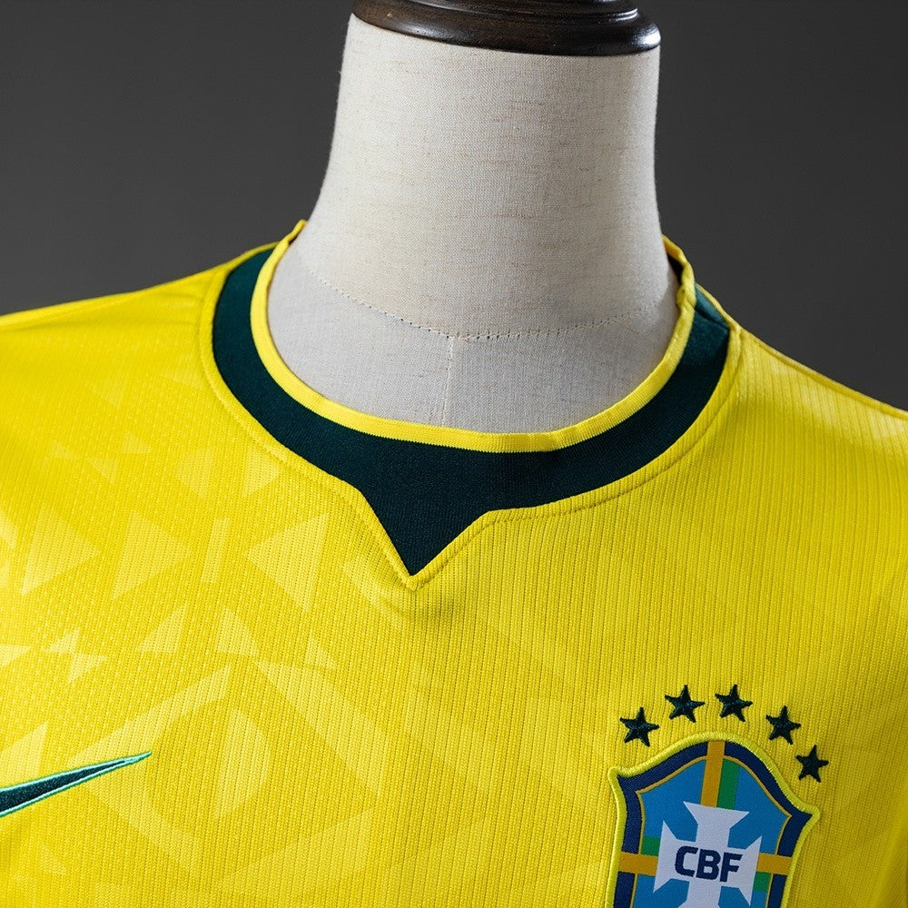 Men’s Brazil 2026 Home Fan Version Jersey S-4XL
