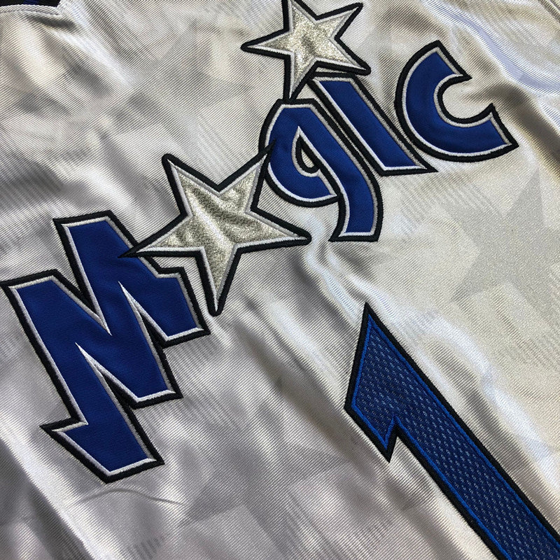 Men’s Orlando Magic 1994-95 #1 Hardaway white jersey