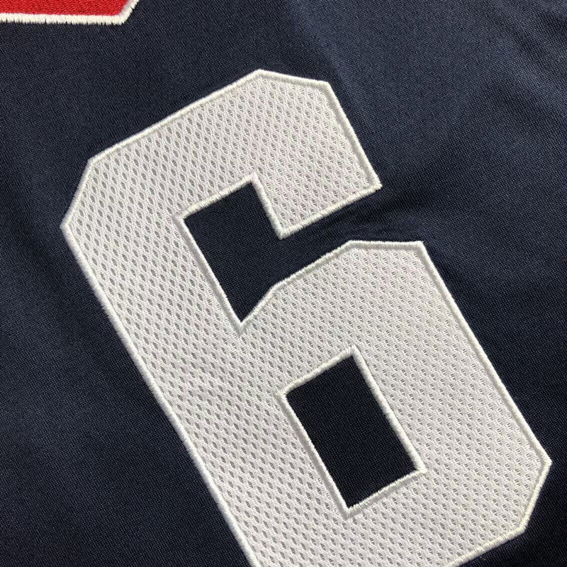 Men’s #6 James USA Basketball Jersey Navy Blue