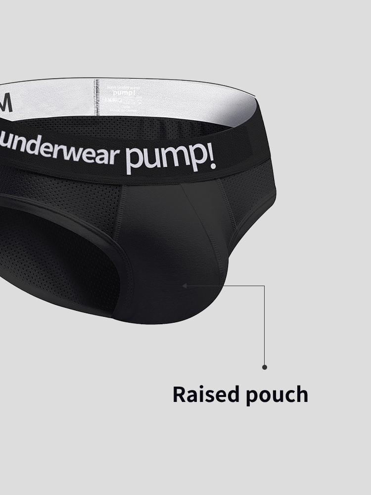 2-pack Men's Sports Mesh Breathable Briefs