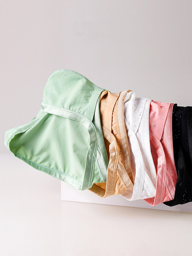 3-pack Men's Sexy Breathable U-convex Big Pouch Bikini