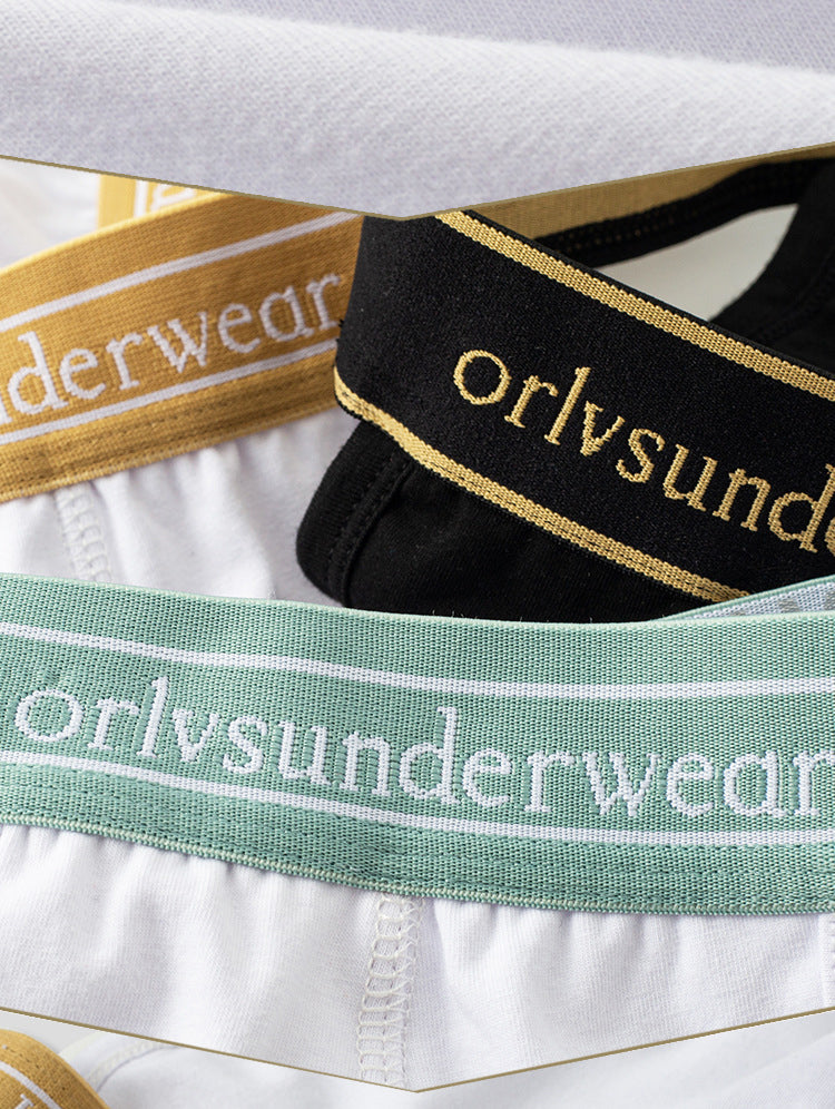 2 Pack Men's U-Pouch Gym Fitness Breathable Cotton Briefs