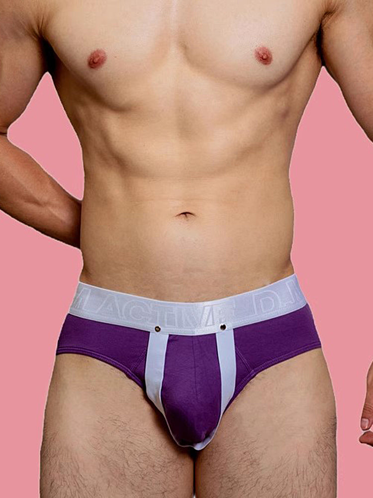 2 Pack Men's Contoured Pouch Classic Briefs