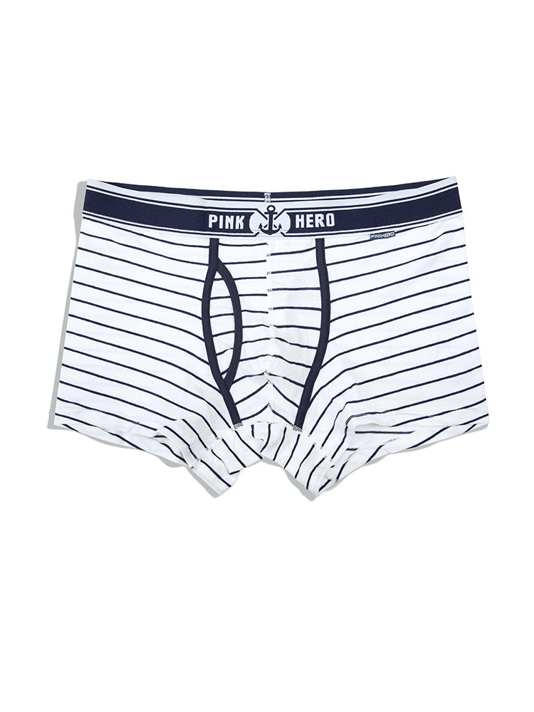 2 Pack European Luxury Brand Personalized Striped Men's Underwear