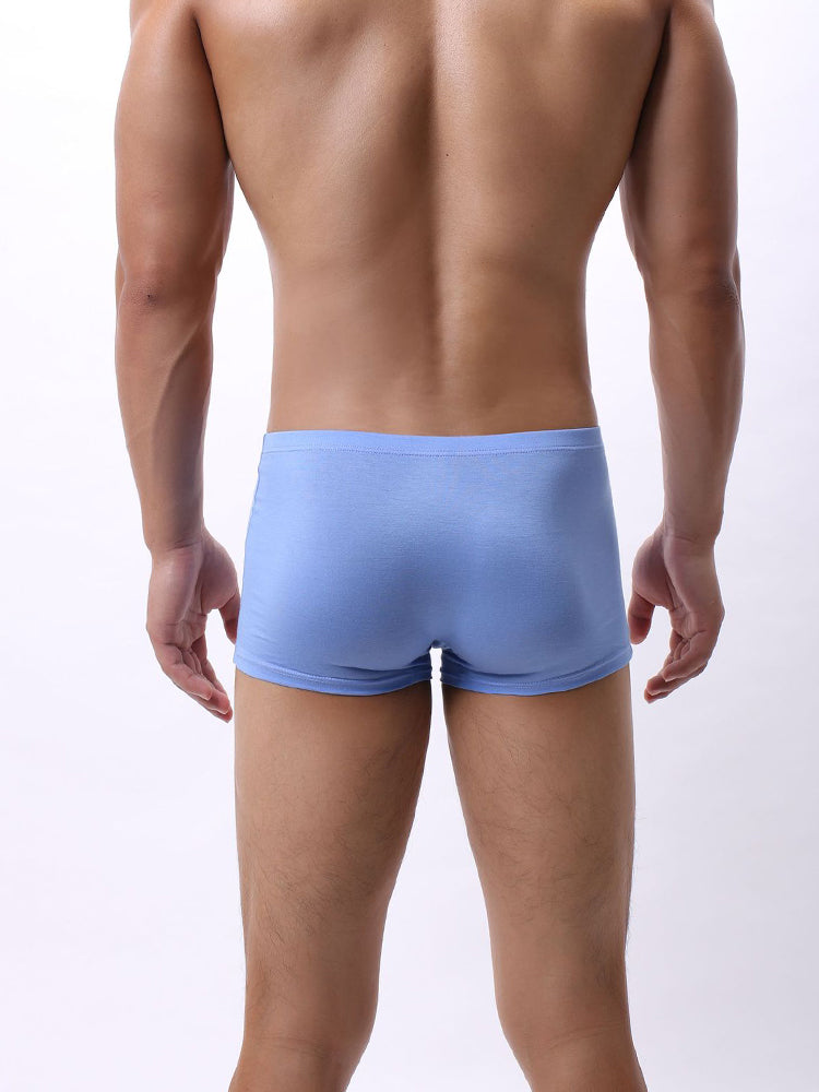 3-pack Men's Bamboo Fiber U-pouch Boxer Briefs