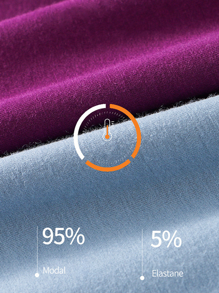 Men's Split-opening Pouch Thermal Pants