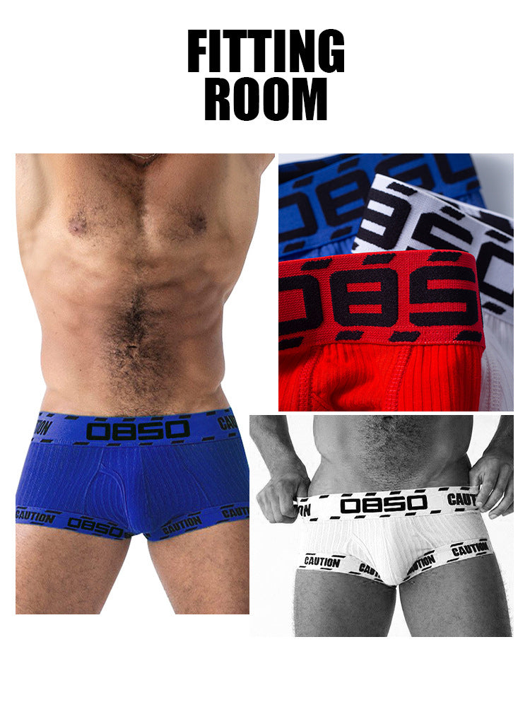 2 Pack Men's Breathable Cotton Performance Trunks