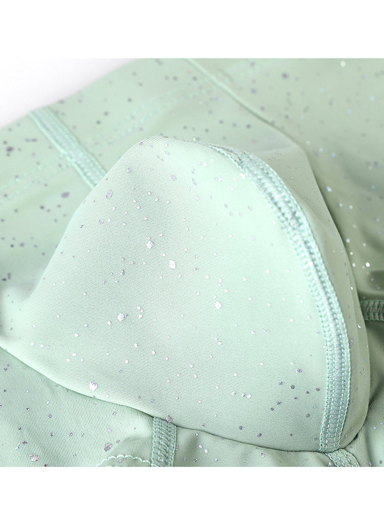 2-pack Men's Sexy Shiny Pouch Boxer Briefs