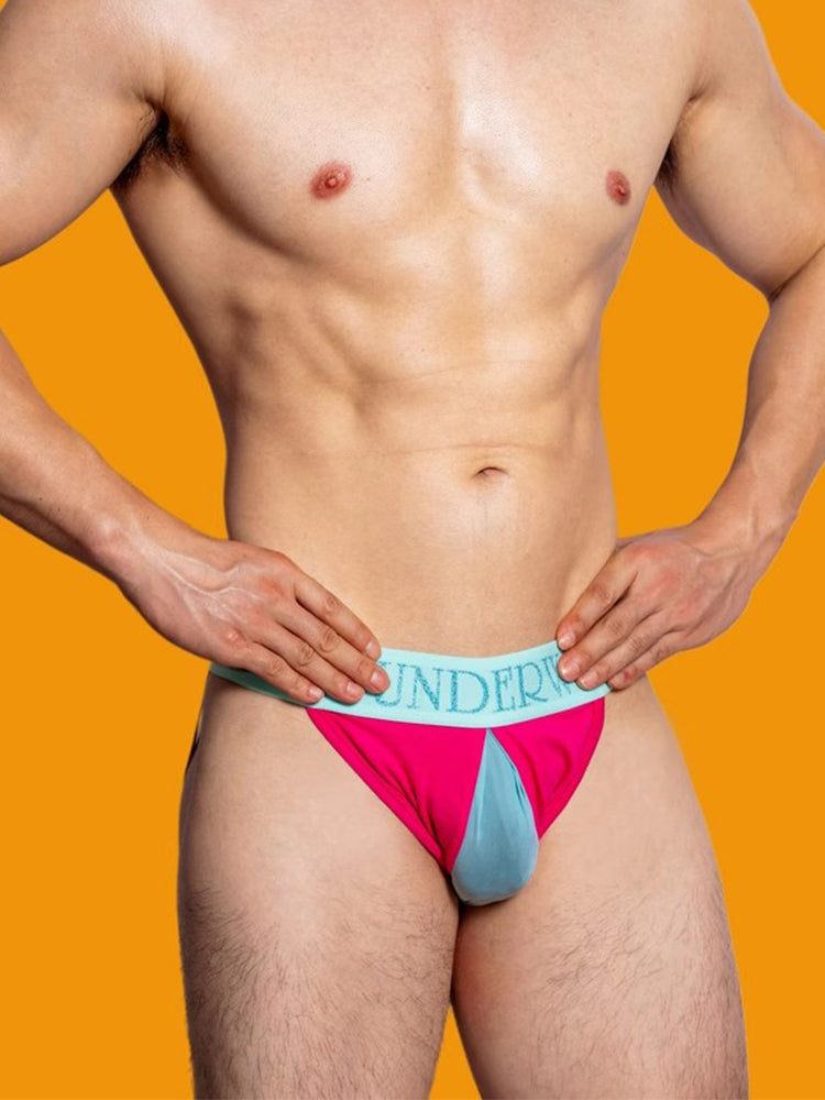 3 Pack Men's  Sexy Transparent Mesh Netted Jockstrap