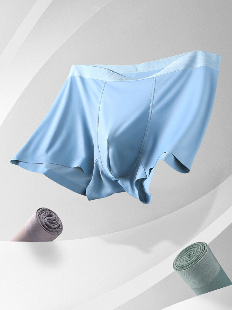 3 Pack Mesh Breathable Ice Silk Underwear