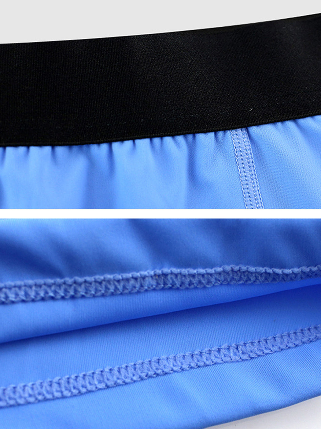 2 Pack Men's Compression Athletic Boxer Briefs