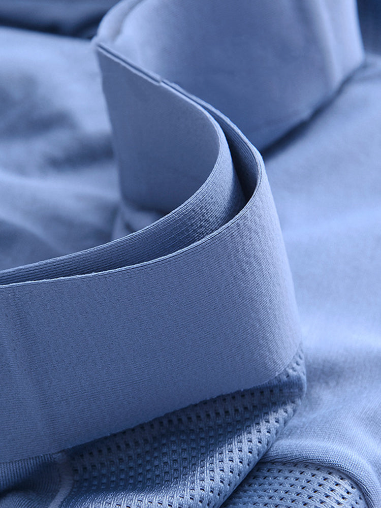 2 Pack Men's Long Athletic Boxer Briefs