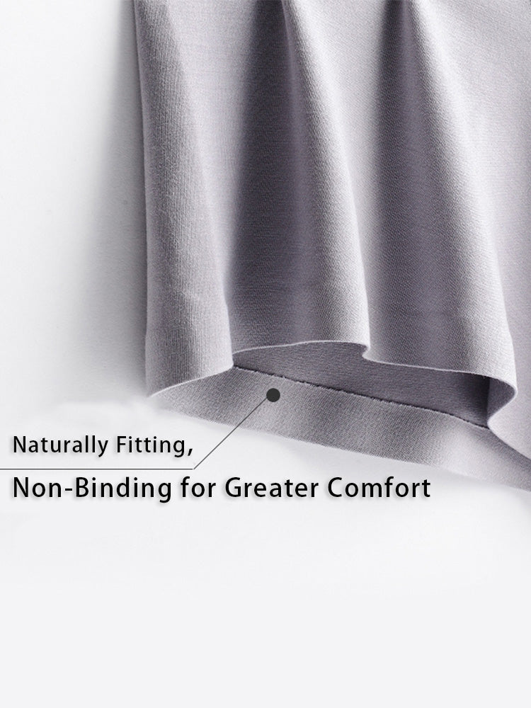 3 Pack Men's Separation Design Seamless Antibacterial Breathable Trunks