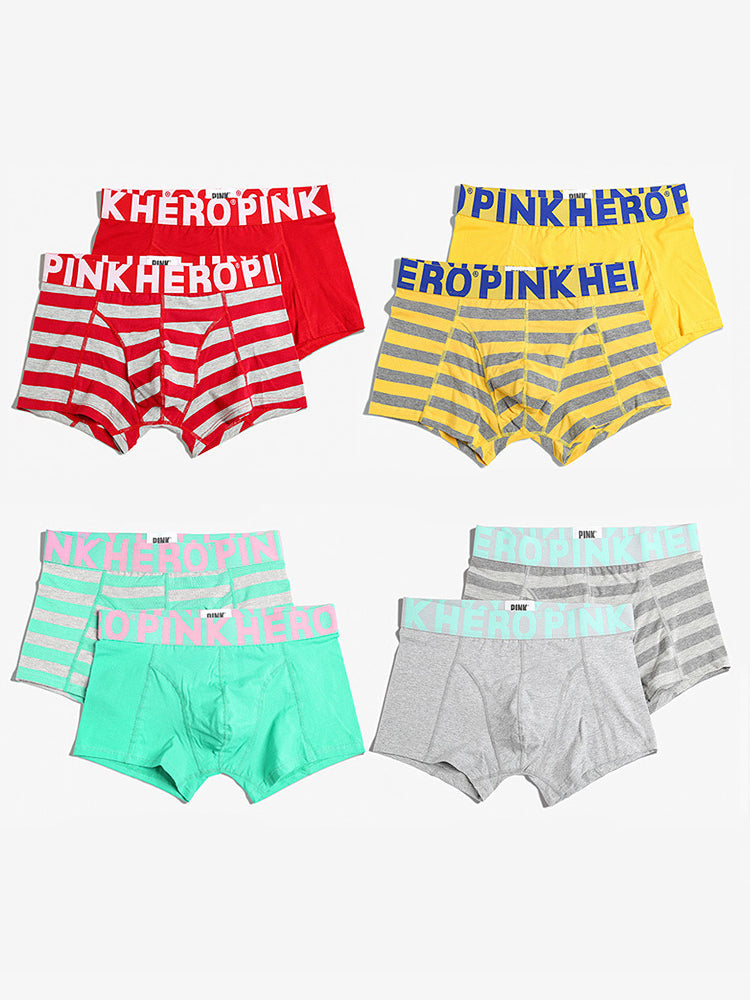 Men's Wide Belt Cotton Trunks