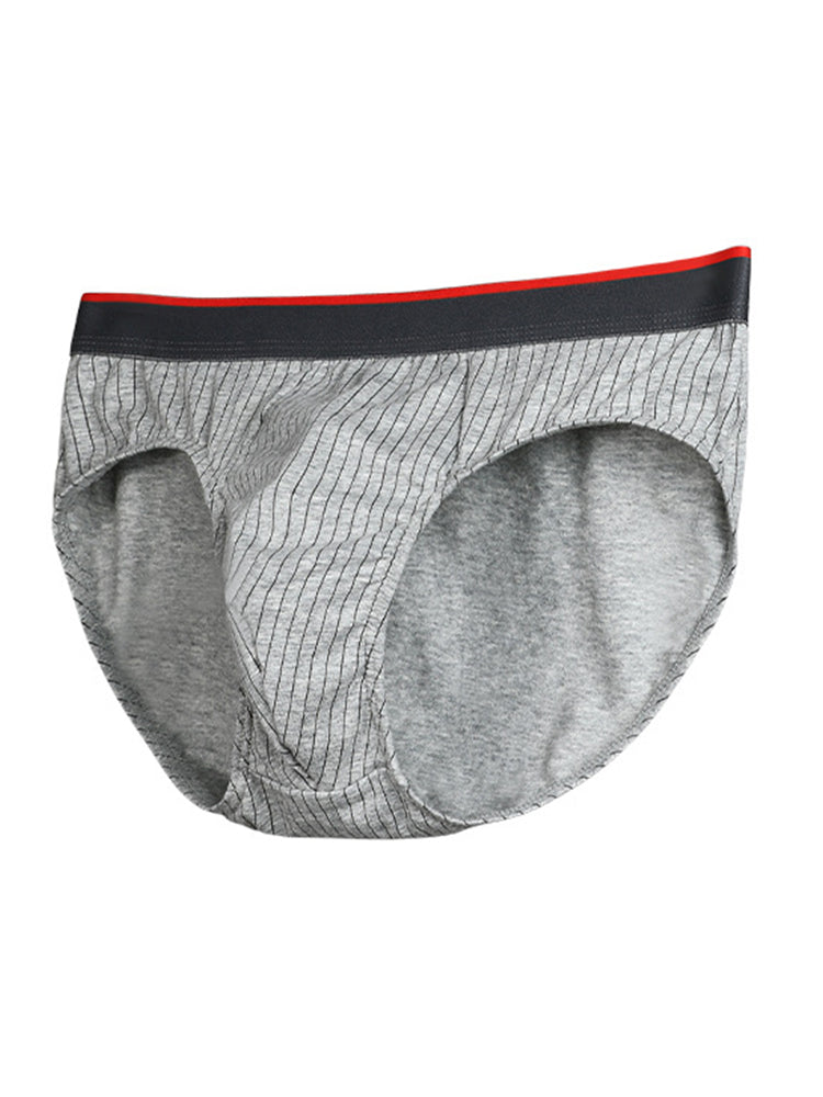 3-pack Men's Antibacterial Pure Cotton Sexy Sports Breathable Underwear