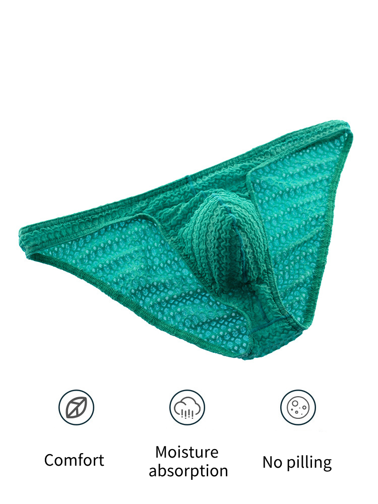 3-pack Men's Low-rise Sexy Mesh Lace Briefs