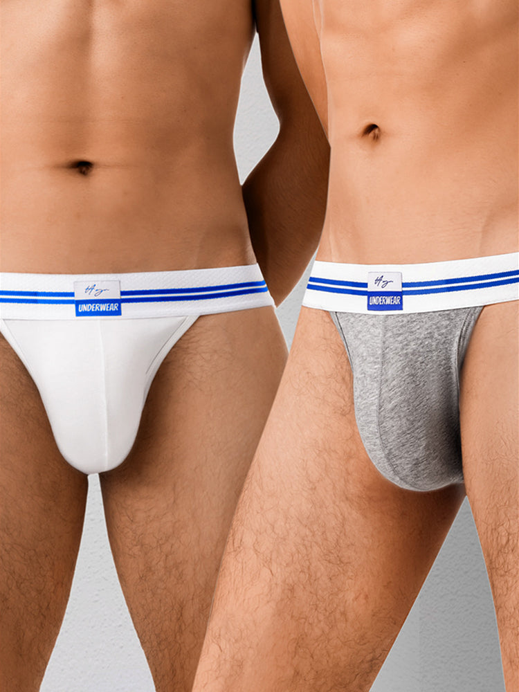 3-pack Men's Sexy High-cut Breathable Briefs