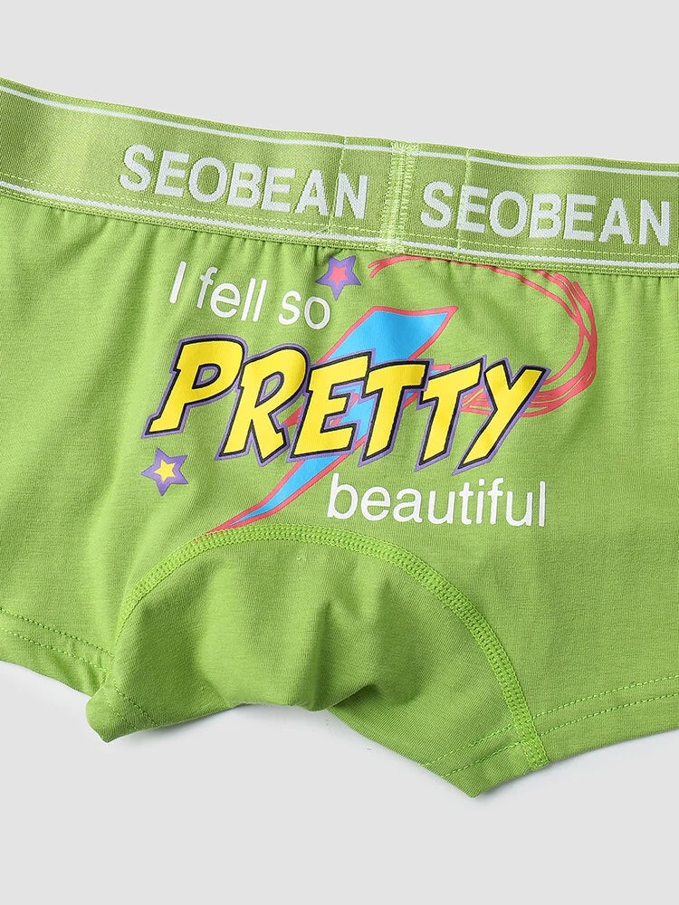 Contrast Letter Graphic U Line Trunks