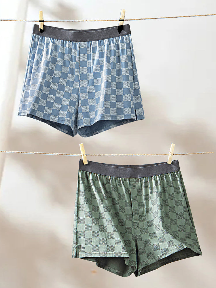 Long-Staple Cotton Modal Men's Comfortable Loose Shorts