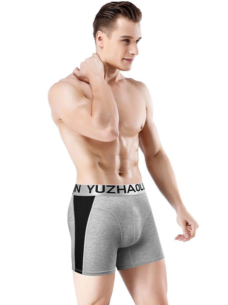 Men's Breathable Sport Boxer Briefs