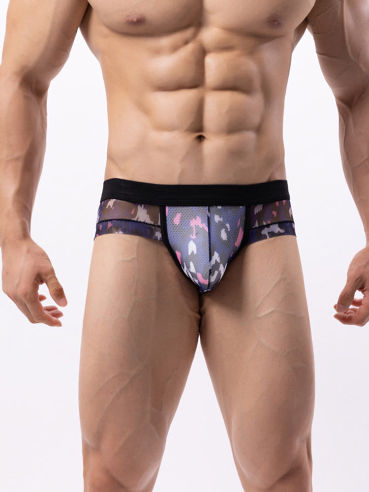 4-pack Men's Double-layer Breathable Mesh Briefs