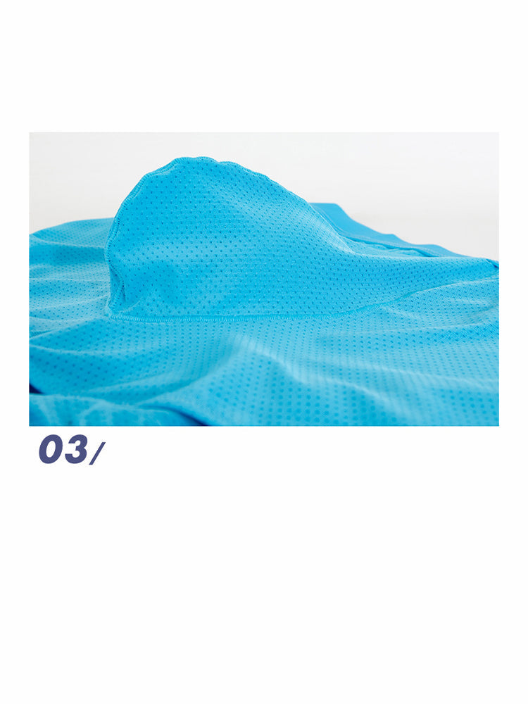 3 Pack Men's Mid Waist Breathable Mesh Home Aloha Boxers