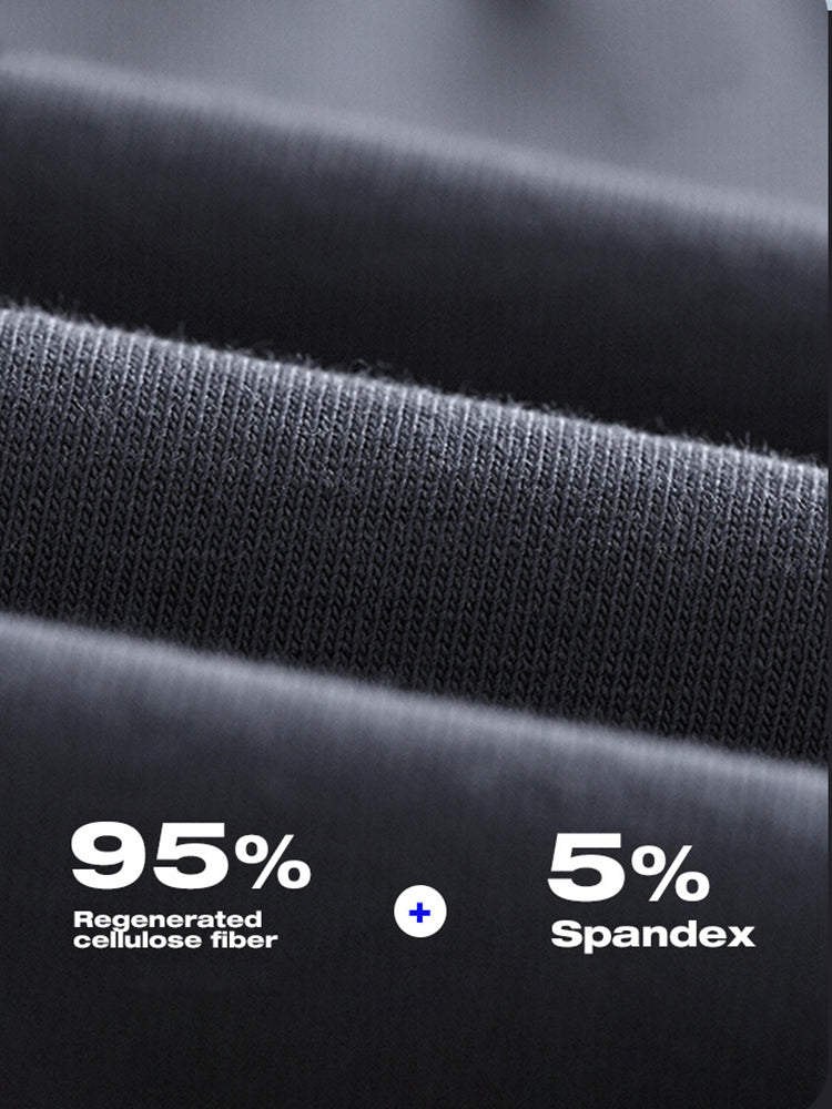 3 Pack Men's Ice Silk Sports Breathable Boxer Briefs