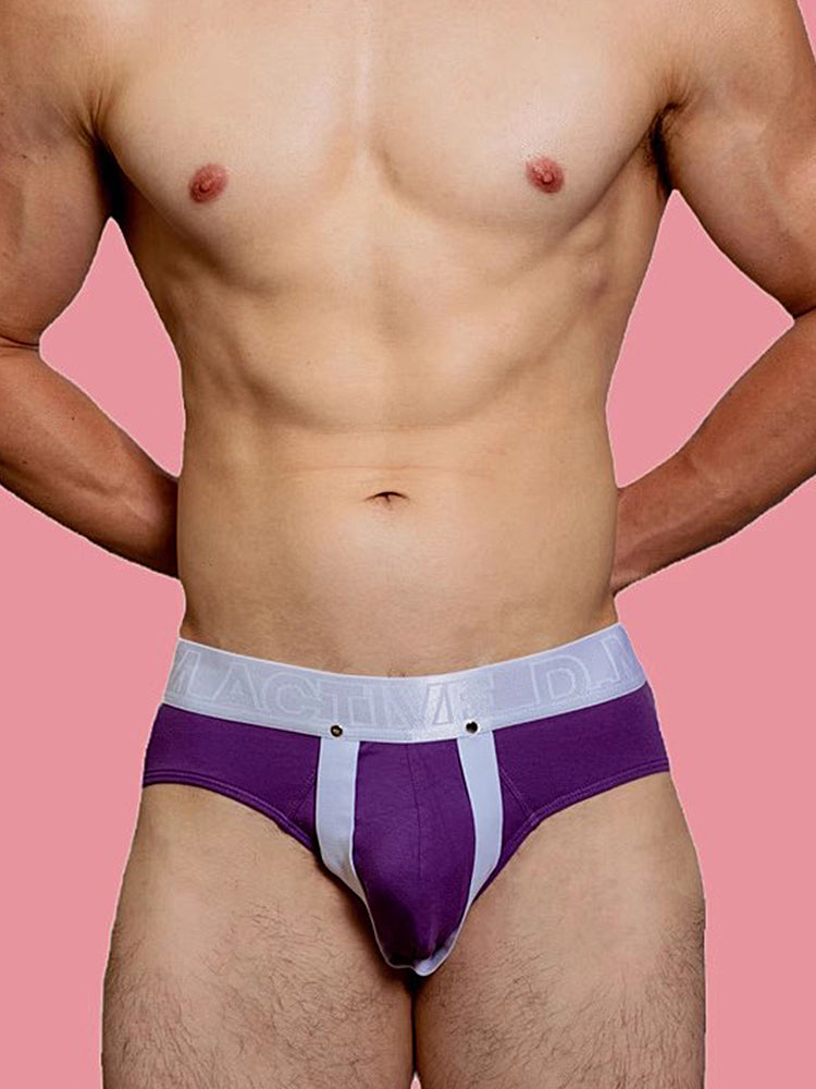 2 Pack Men's Contoured Pouch Classic Briefs