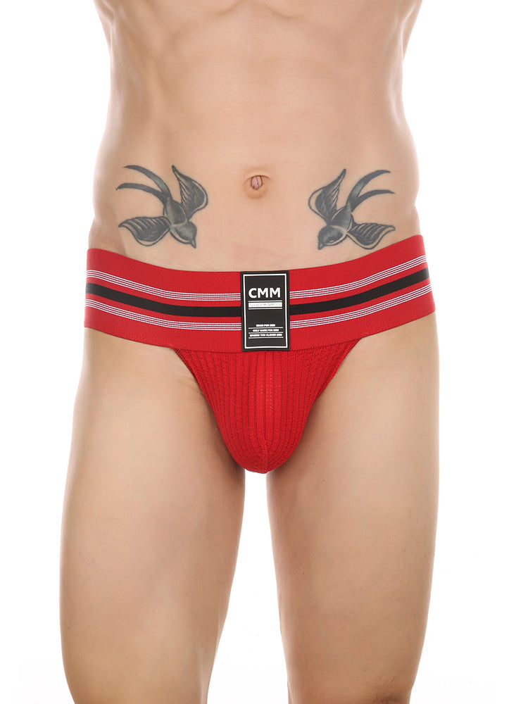 2 Pack Men's High-Stretch Rainbow Sports Comfort Bikini