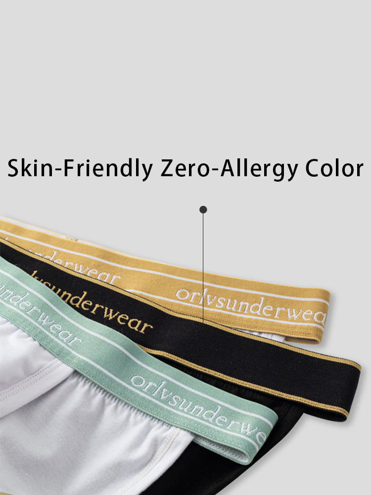 2 Pack Men's U-Pouch Gym Fitness Breathable Cotton Briefs