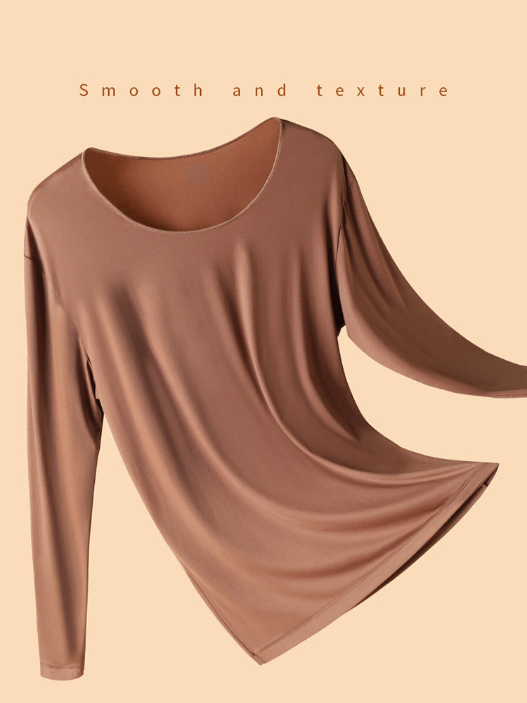 Men's Skin-Friendly Ultra-Thin High-Elastic Anti-Static Thermal Base Layer Tops & Bottoms