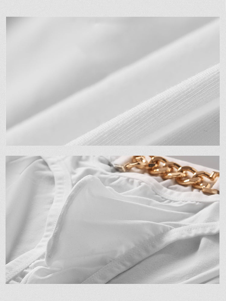 2 Pack Men's U-Pouch Design Metal-Clasp Thin Briefs