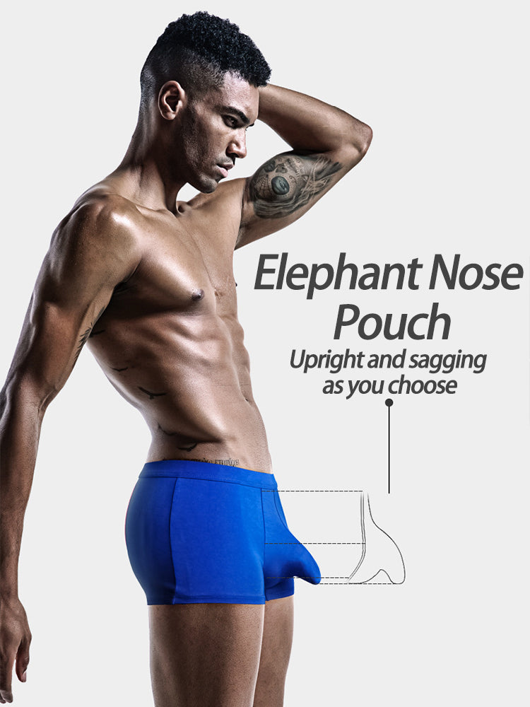 3 Pack Men's Separate Sexy Free Stretch Trunks