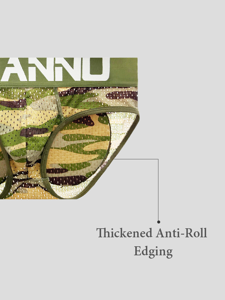 Men's Breathable Mesh Hip-lifting Briefs