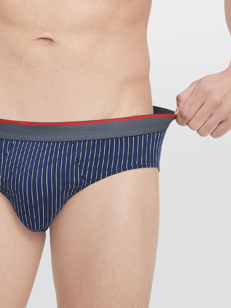 3-pack Men's Antibacterial Pure Cotton Sexy Sports Breathable Underwear