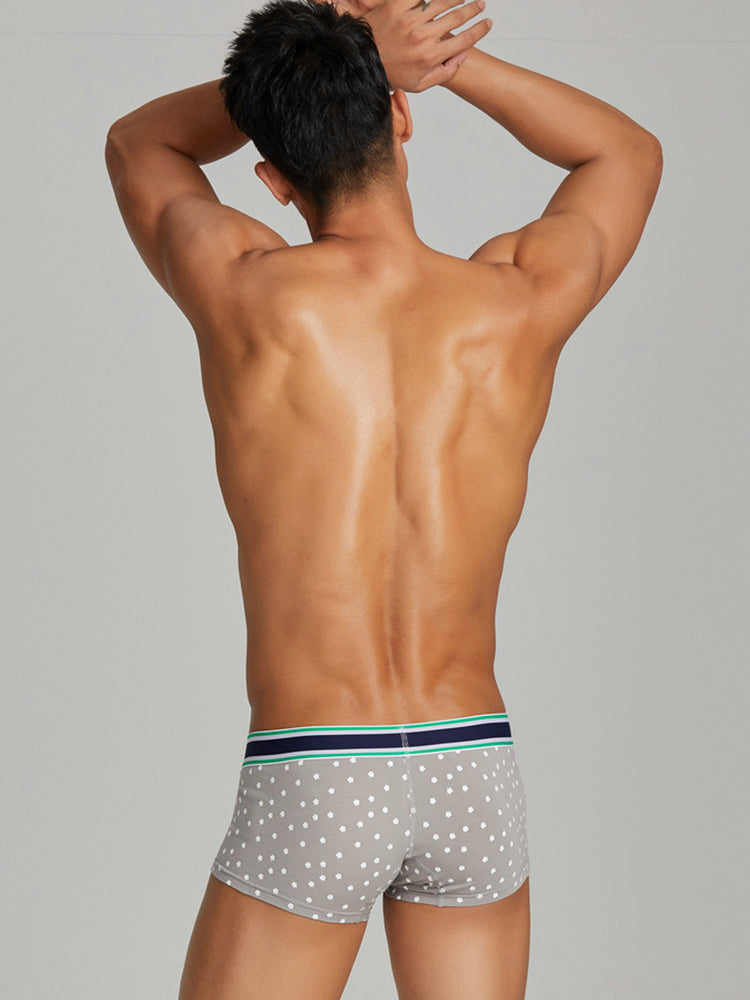 Men's Christmas Holiday Pouch Cotton Underwear